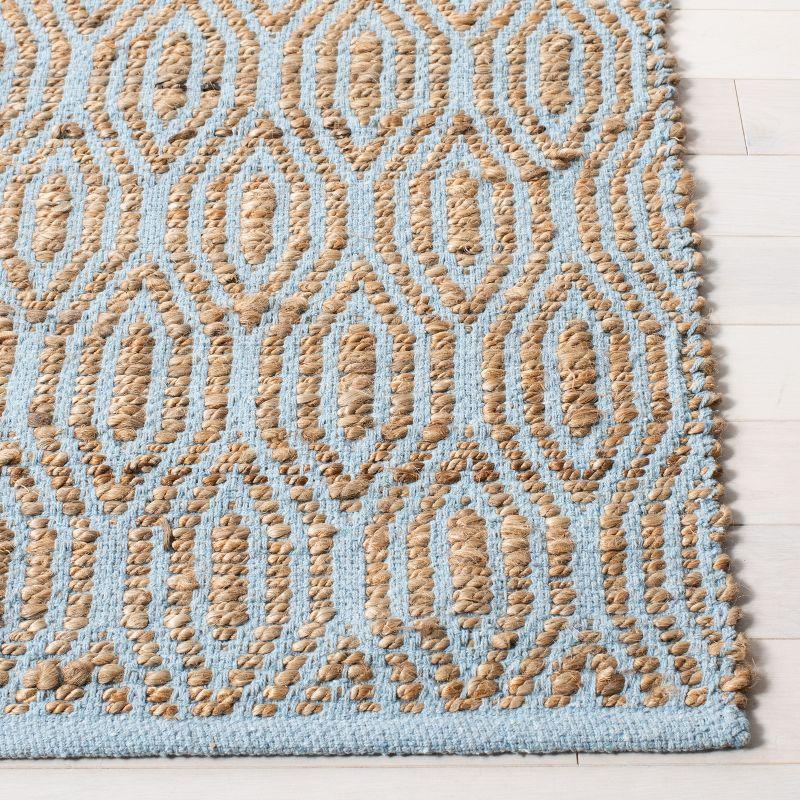 Safavieh Bourne Hand Woven 80% Jute, 20% Cotton Geometric Rug