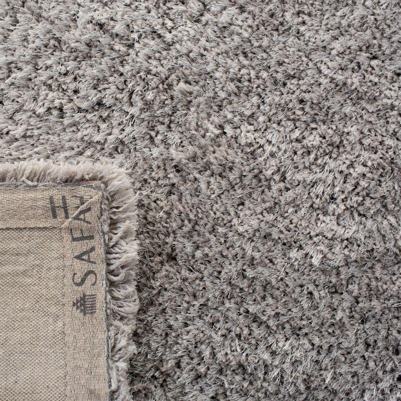 Supreme Shag SGS621 Hand Tufted Indoor Area Rug - Silver - 8'x10' - Safavieh