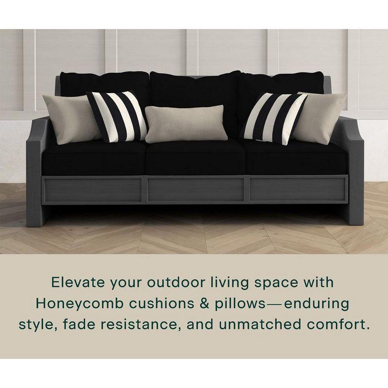 Honeycomb Outdoor Deep Seating Cushion Set