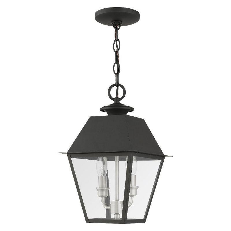 Livex Lighting Mansfield 2 - Light Pendant in  Black