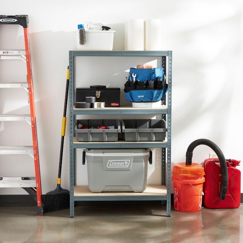TRESTLES 36'' W Steel Shelving Unit