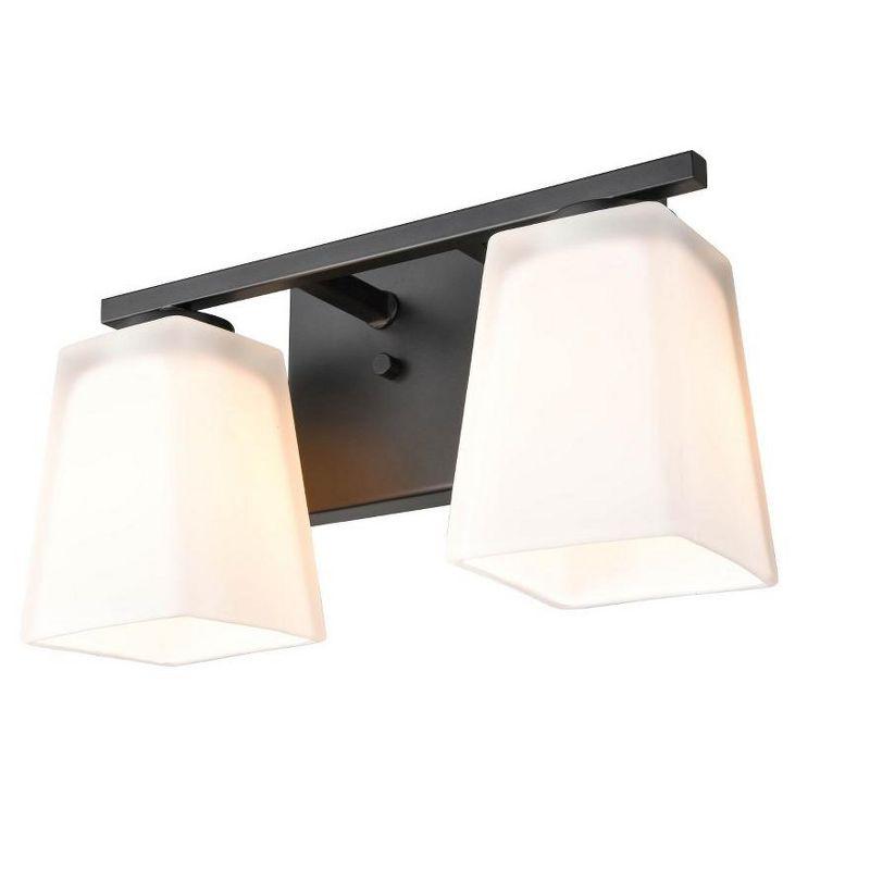 Millennium Lighting 2 - Light Vanity in  Matte Black