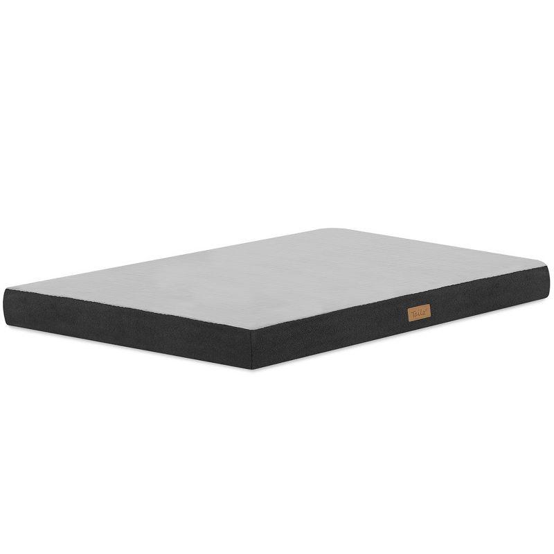 TailZzz Chase Greenguard Gold Certified Pet Bed with Mattress - Large to Extra Large Elevated Wooden Pet Bed with Water-resistant Mattress