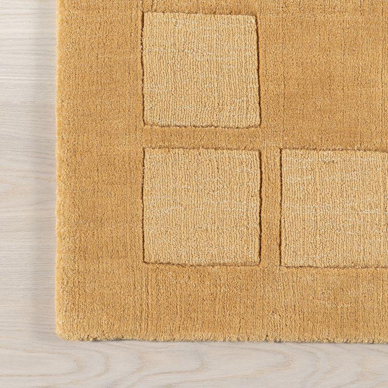 Milchan High-Low Wool-Blend Area Rug