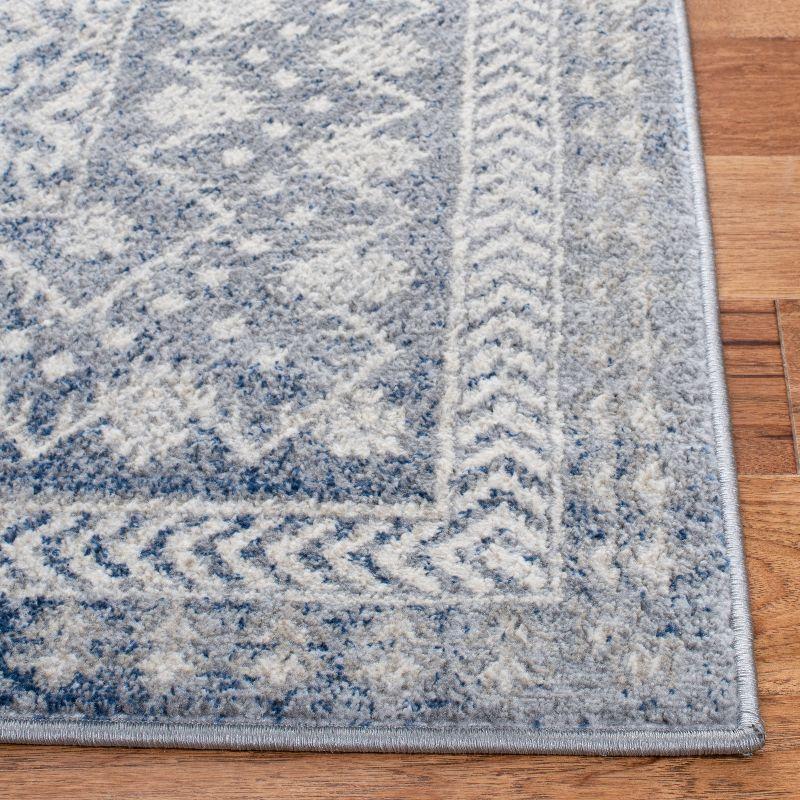 Brentwood BNT899 Power Loomed Indoor Accent Rug - Ivory/Light Grey - 3'x5' - Safavieh