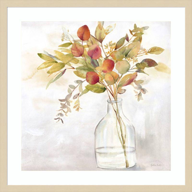 Amanti Art Eucalyptus Vase Fall I by Cynthia Coulter Framed Wall Art Print