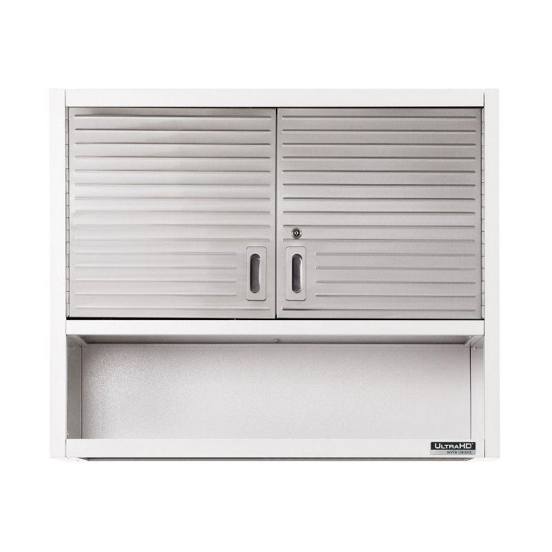 Seville Classics UltraHD Double Door Wall Cabinet, 36" W x 12" D x 30" H