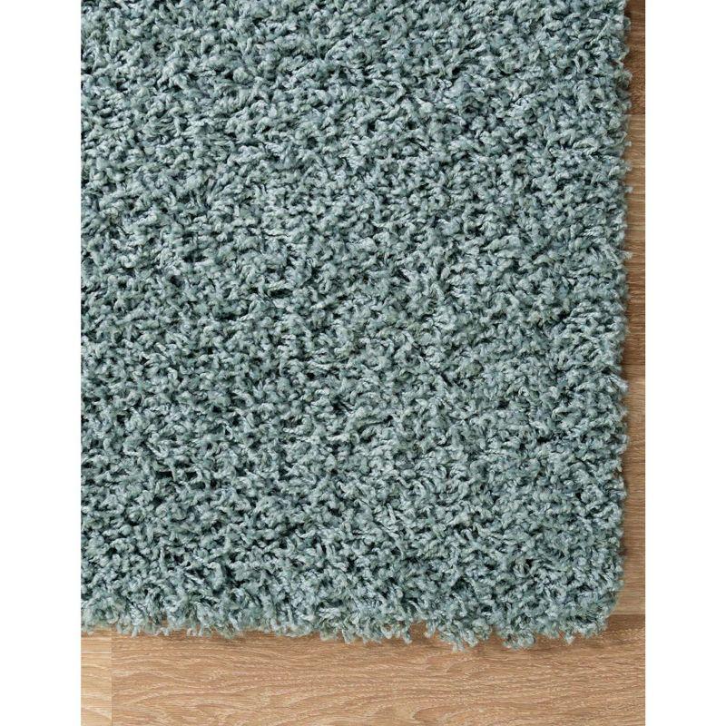 Unique Loom Solid Shag Solid Indoor Woven Area Rug