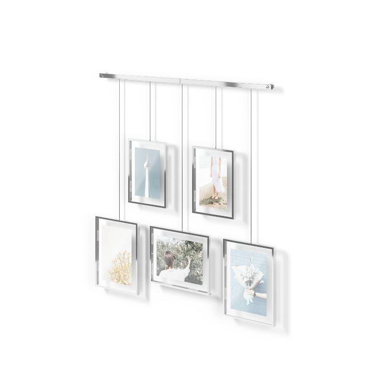 Black Metal Picture Frame - Set of 5