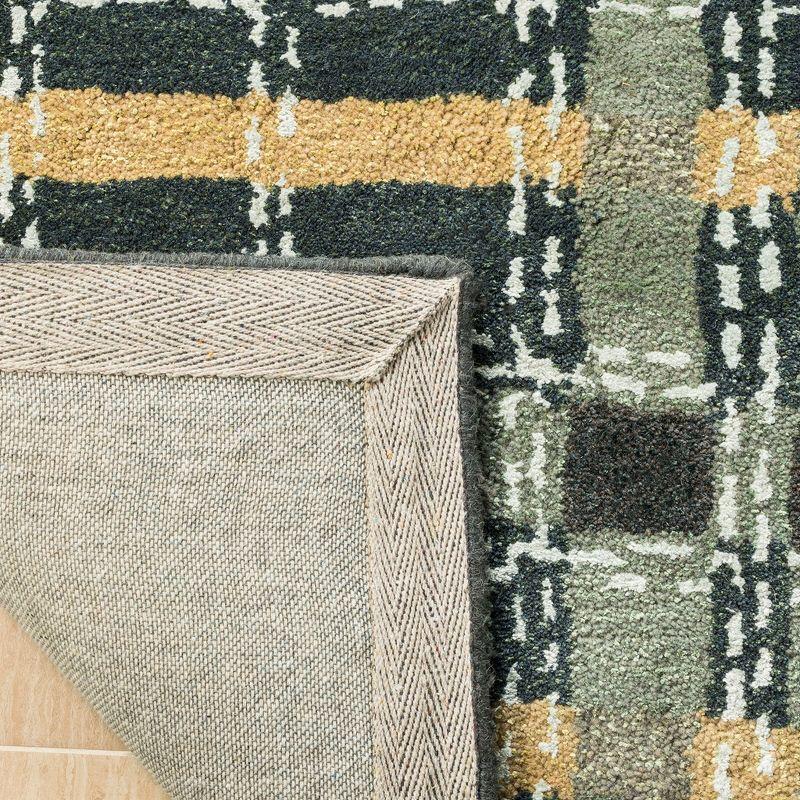 Martha Stewart Arusha - MSR3615 - Indoor Hand Tufted Area Rugs - B Wheat F Bge - 4'x6'
