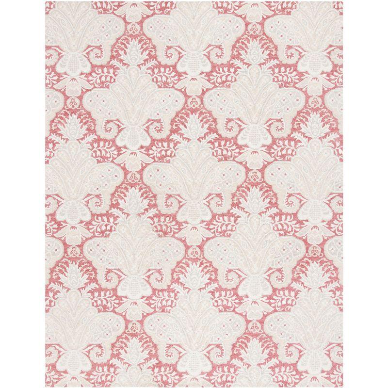 Micro-Loop MLP539 Hand Tufted Indoor Area Rug - Pink/Beige - 9'x12' - Safavieh