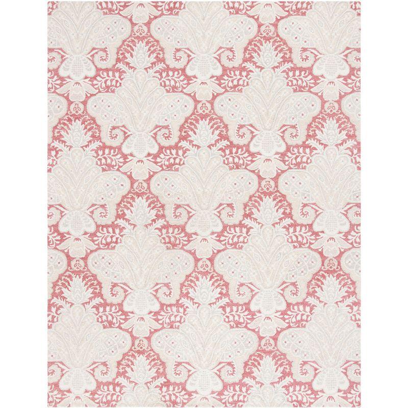 Micro-Loop MLP539 Hand Tufted Area Rug - Pink/Beige - 8'x10' - Safavieh.