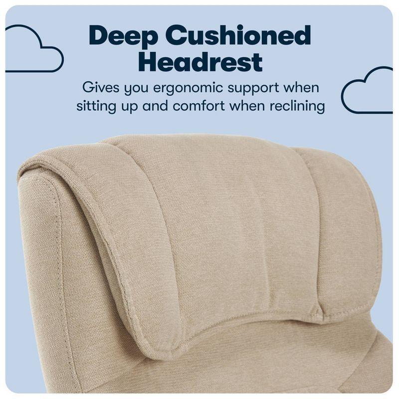 Serta Serta Hannah Executive Office Chair, Ergonomic Lumbar Support, Firm Seat Cushion, Deep Body Pillows