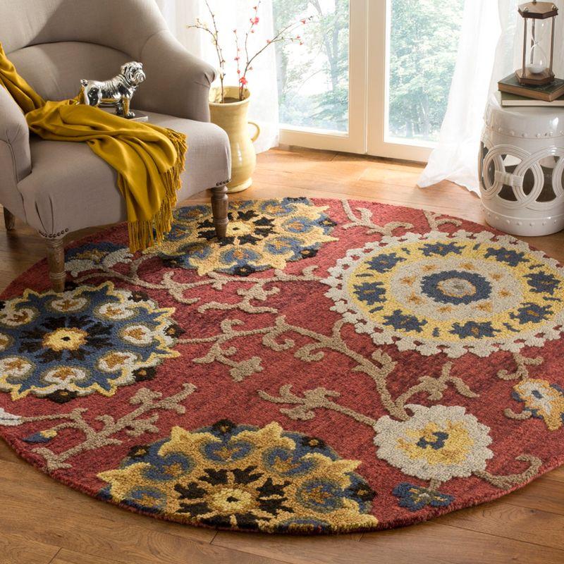 Blossom BLM401 Hand Tufted Area Rug  - Safavieh