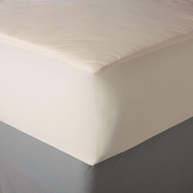 EcoComfort Queen Waterproof Organic Cotton Mattress Pad