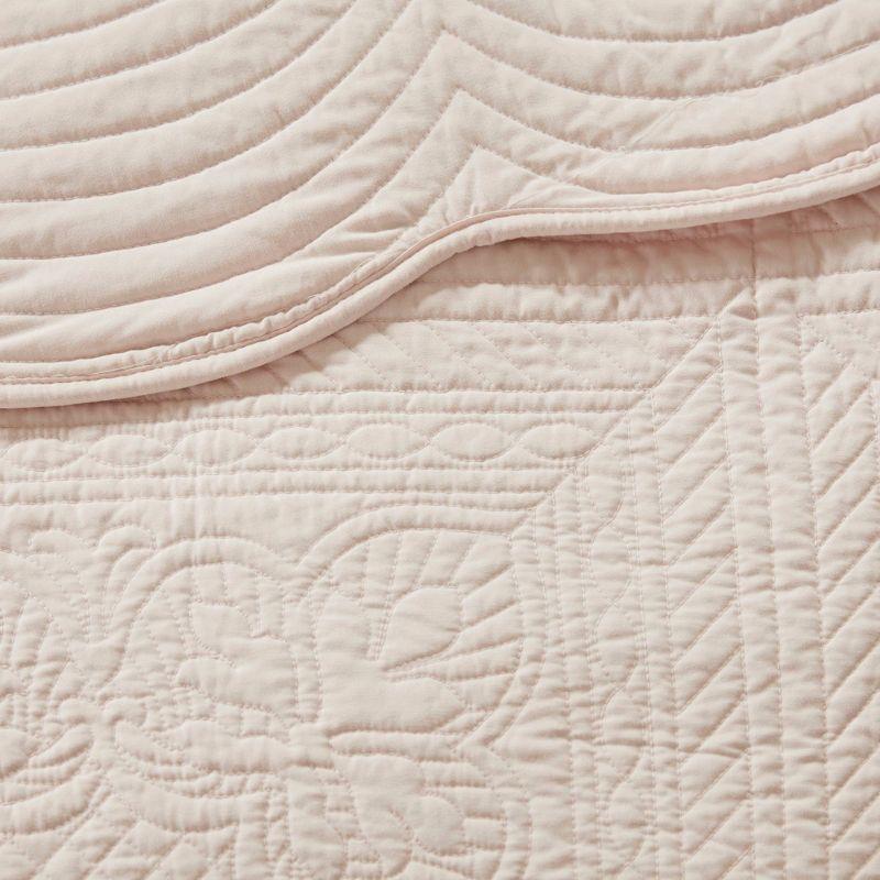Madison Park Tuscany Scalloped Edge Quilt Set