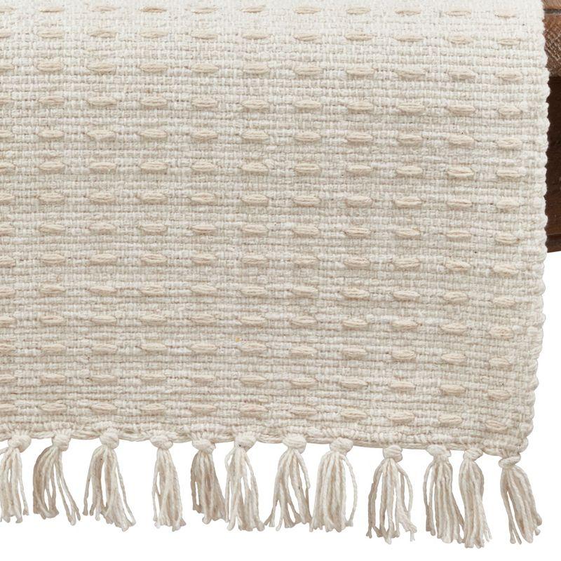 Saro Lifestyle Dashed Woven Design Runner