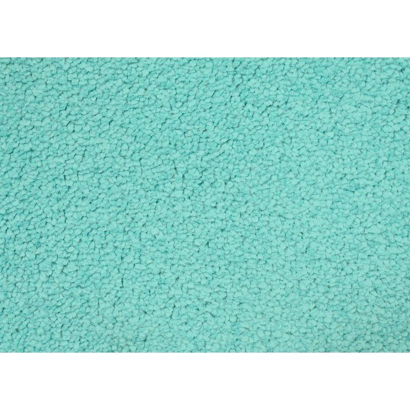 Garland Rug Gramercy 2pc Washable Bathroom Rug Set Sea Foam: Non-Skid, Machine Made, Tufted Design