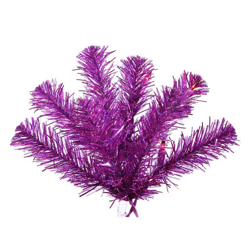 Vickerman Artificial Purple Series Garland