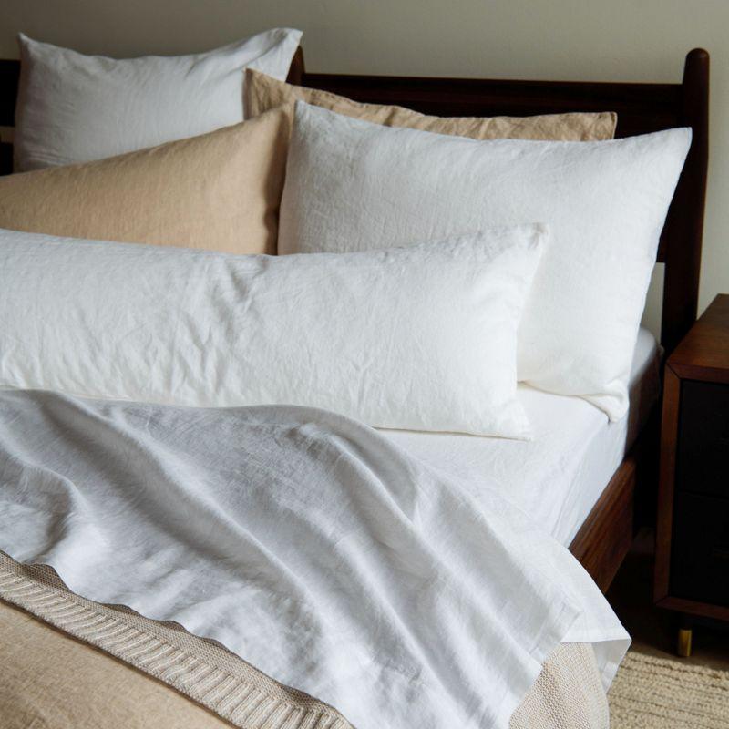 100% French Linen Pillowcase Set