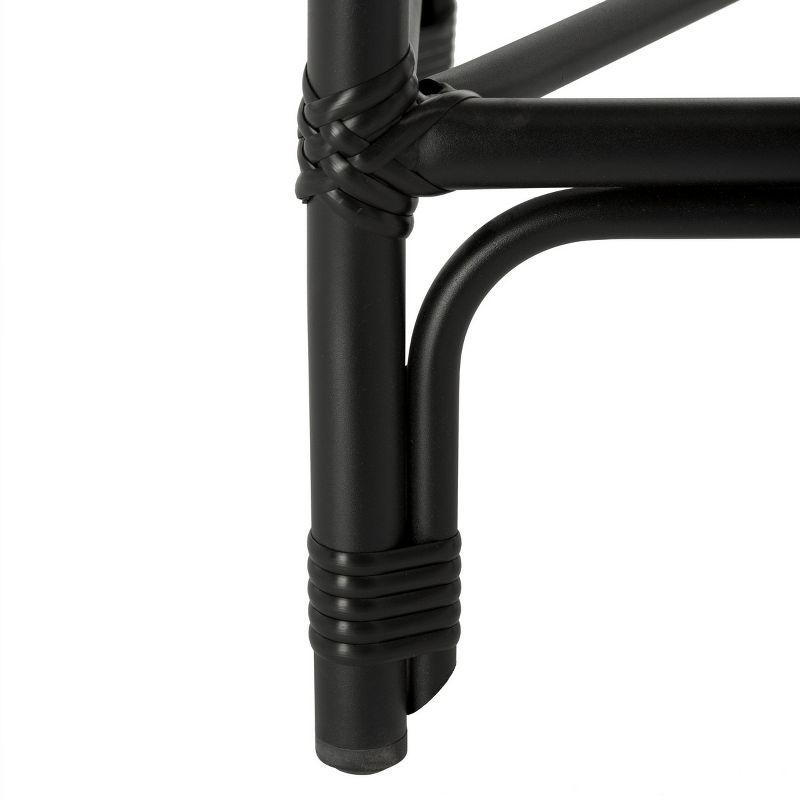 Tilden Barstool - Black/White - Safavieh