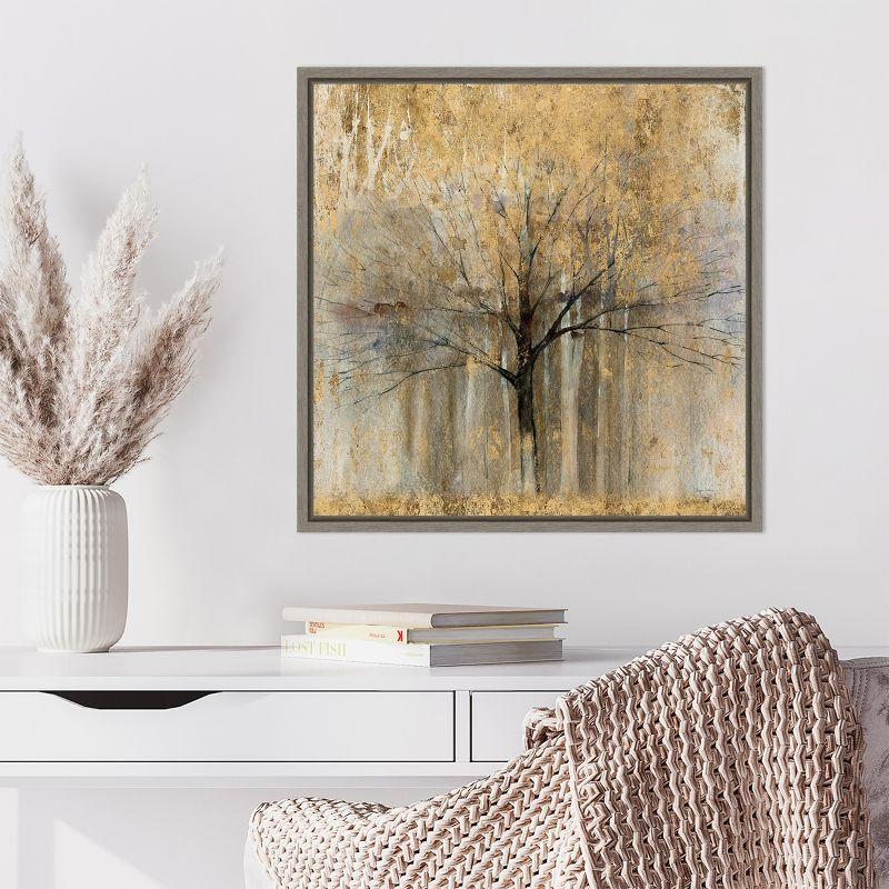 Amanti Art Open Arms Gold Crop by Avery Tillmon Framed Canvas Wall Art