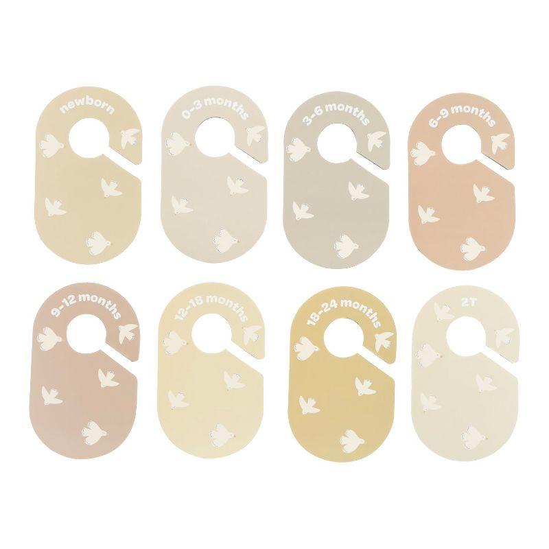 3 Sprouts 3 Sprouts Baby Closet Dividers (Newborn To 24 Months) – Pack Of 8