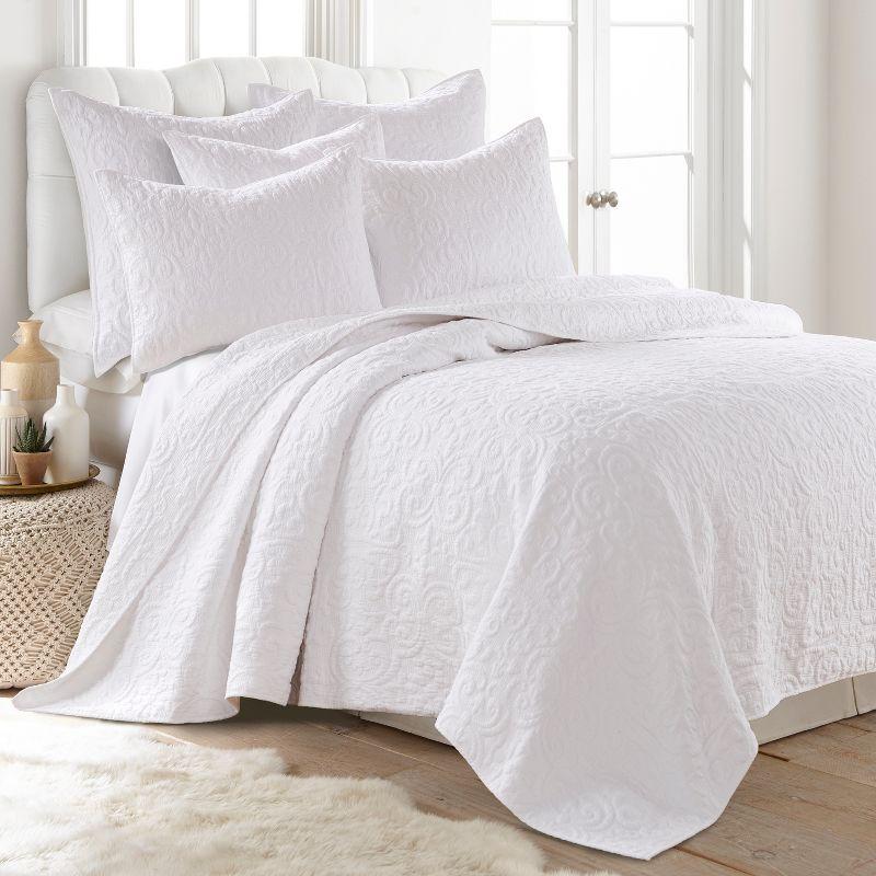 Sherbourne White Euro Sham Set - Two Euro Shams - Birch Hill by Levtex Home