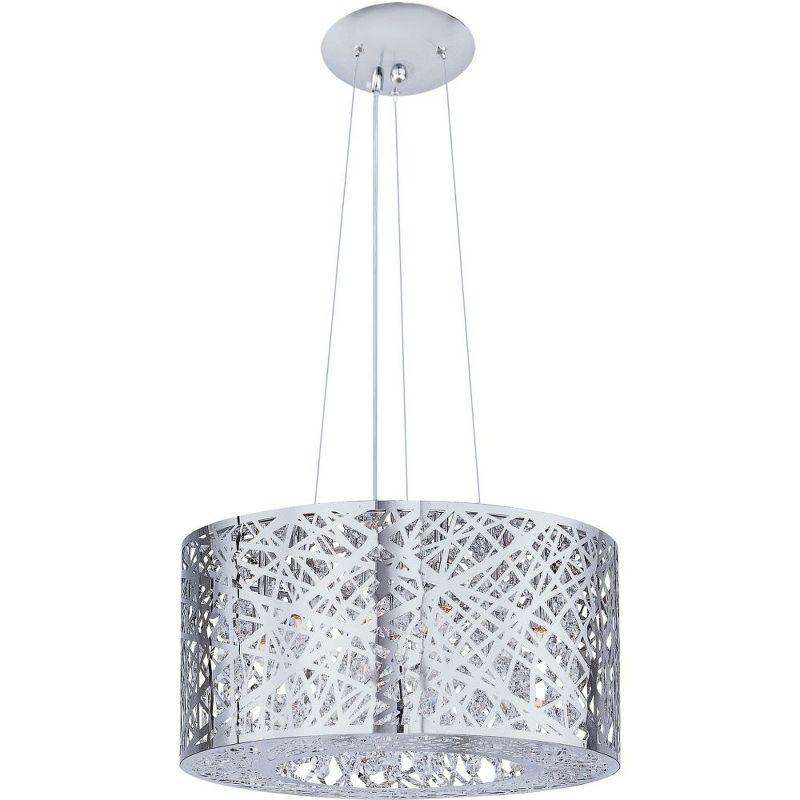 ET2 Lighting Inca 7 - Light Pendant in  Polished Chrome
