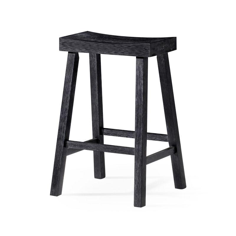 Maven Lane Vincent Wooden Kitchen Bar Stool