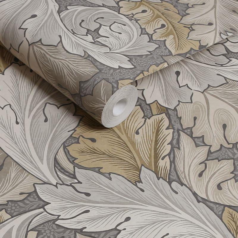 William Morris at Home Acanthus Neutral Wallpaper