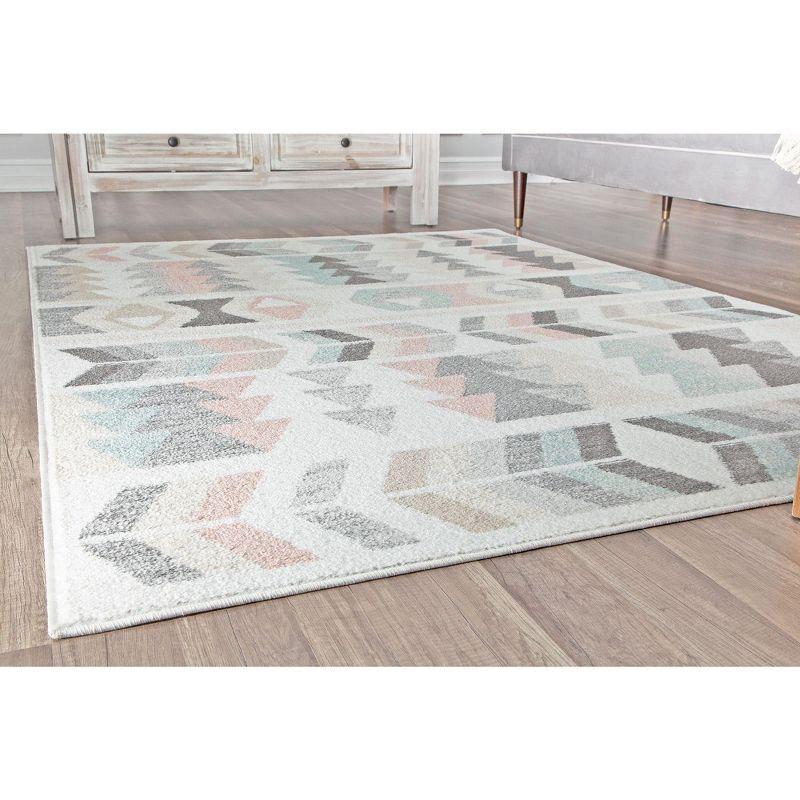 Rugs America Mika Geometric Contemporary Area Rug