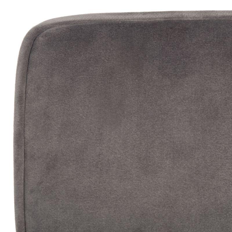 Suri Mid Century Arm Chair - ACH4508 - Dark Grey/Walnut - Safavieh