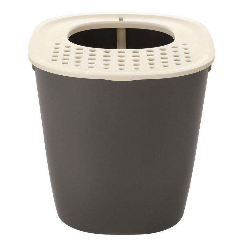 Plastic Enclosed Litter Box with Scoop