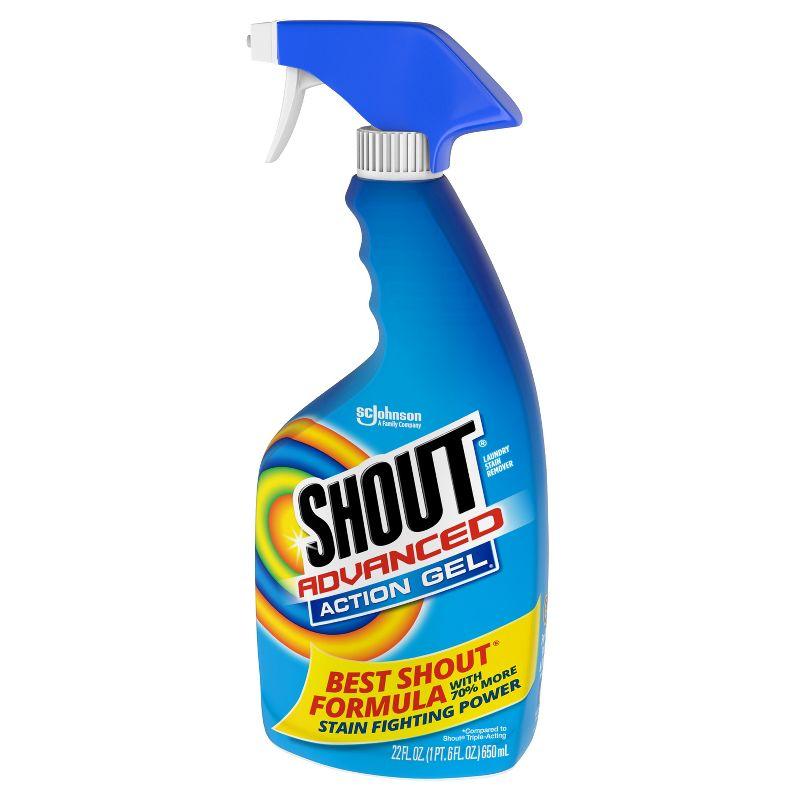 Shout Advanced Action Gel Laundry Stain Remover Spray - 22 fl oz