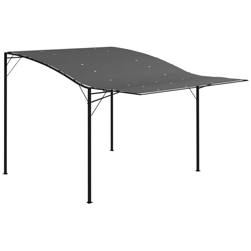 10 Ft. W x 8 Ft. D Steel Patio Gazebo