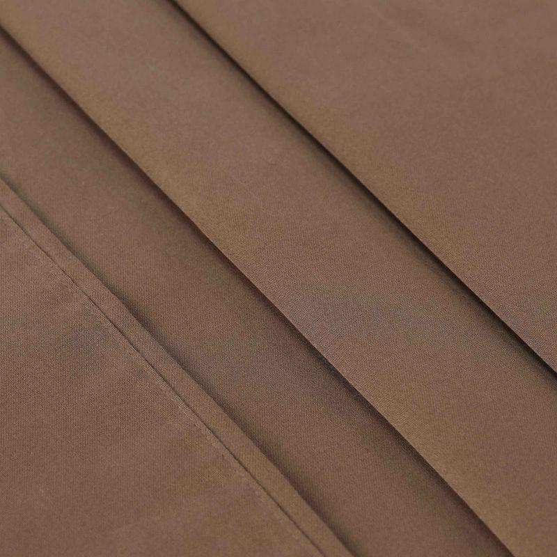 Premium Cotton 300 Thread Count Solid Deep Pocket Bed Sheet Set by Blue Nile Mills