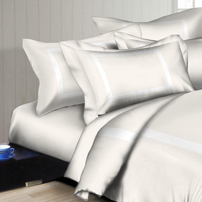 Ivory Queen Lightweight Cotton Duvet Cover Set