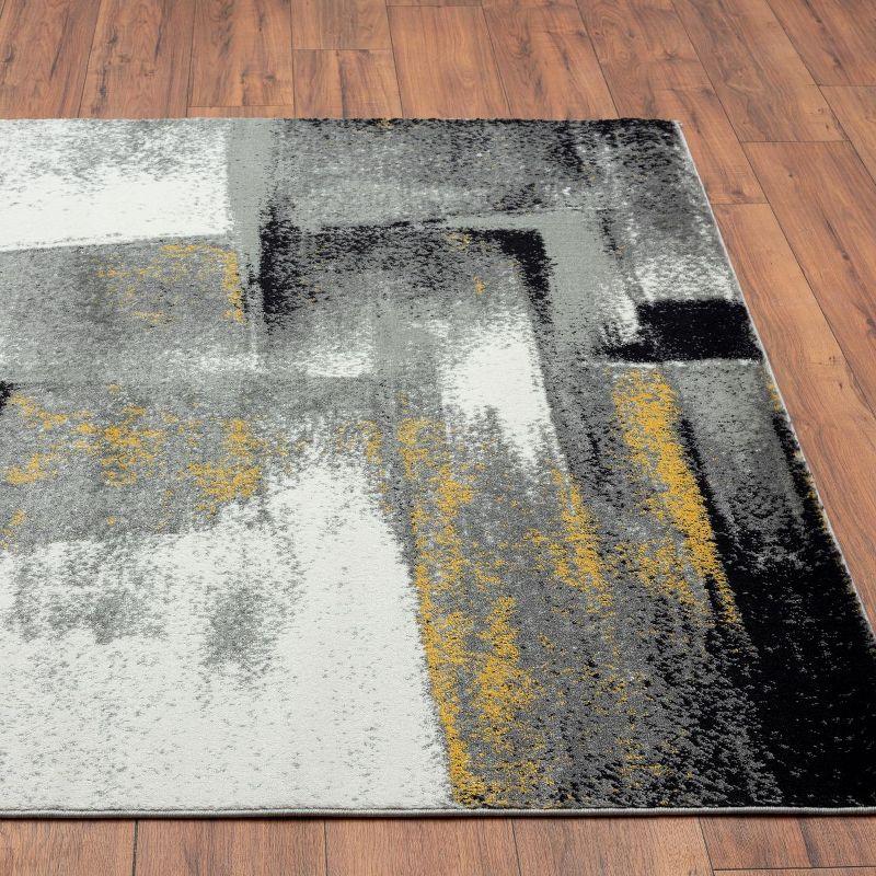 Luxe Weavers Contemporary Abstract Area Rug