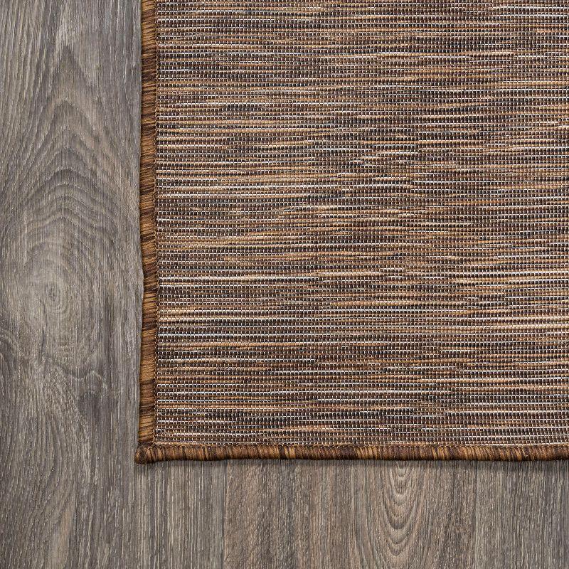 Ethan Modern Flatweave Solid  Area Rug  - JONATHAN Y