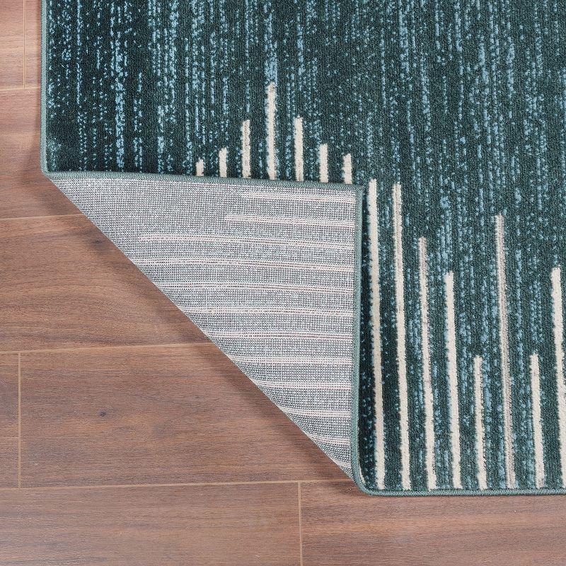 World Rug Gallery Bohemian Stripe Area Rug