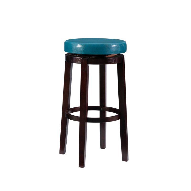 Maya Swivel Backless Barstool - Linon