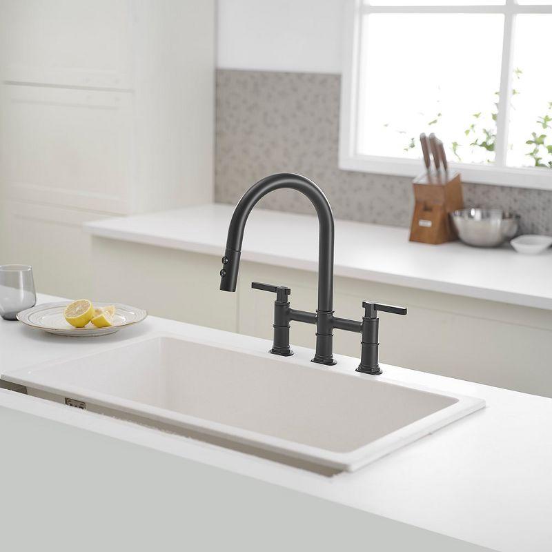 VIBRANTBATH Pull Down Kitchen Faucet