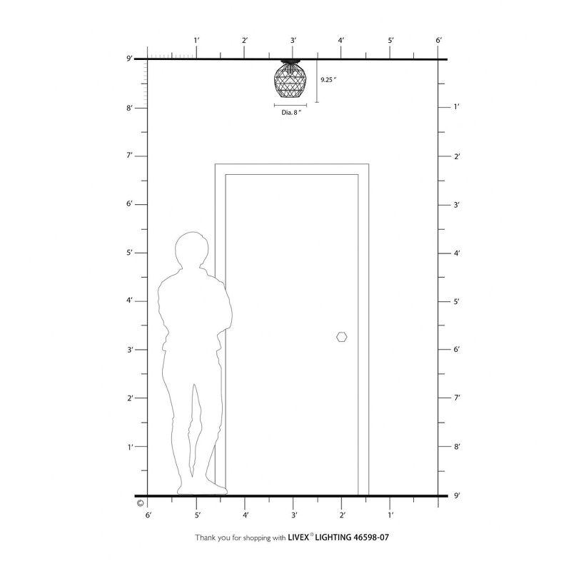 Hashtag Home Tinley Flush Mount