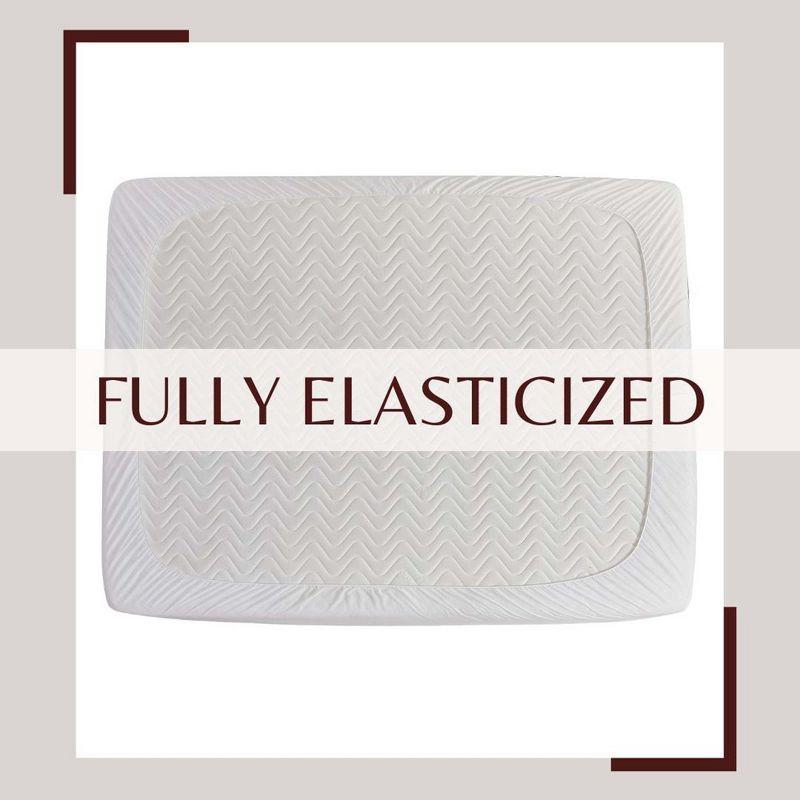 Down Alternative Waterproof Quilted Mattress Pad - Great Bay Home