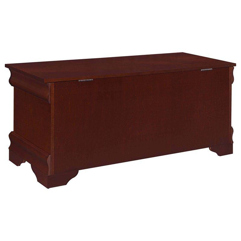 Coaster Pablo Traditional Rectangular Wood Cedar Chest Warm Brown