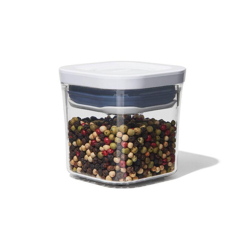 Clear BPA-Free Plastic Mini Food Storage Container Set