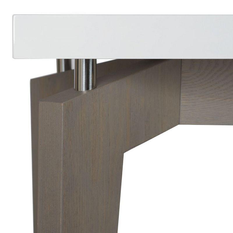 Josef Console Table - White/Grey - Safavieh