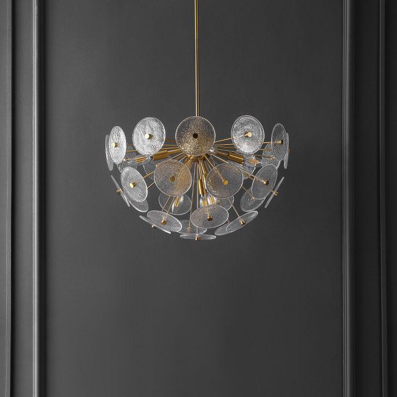 Miri 6 Light 23.75" Pendant - Brass - Safavieh.