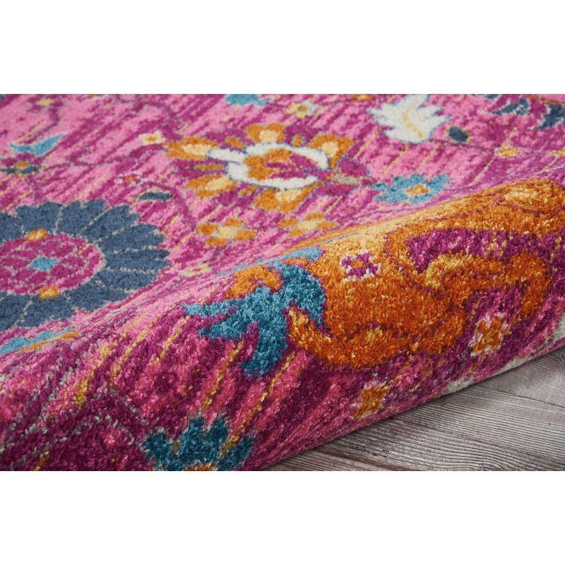 Nourison Passion Bohemian Indoor Rug Fuchsia 8' x 10'